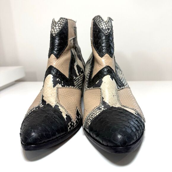 Amuse Society Matisse Last Call Western Festival Ankle Booties Women 8.5 - Picture 11 of 12